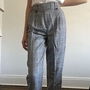 Topshop US size 8 checkered pants